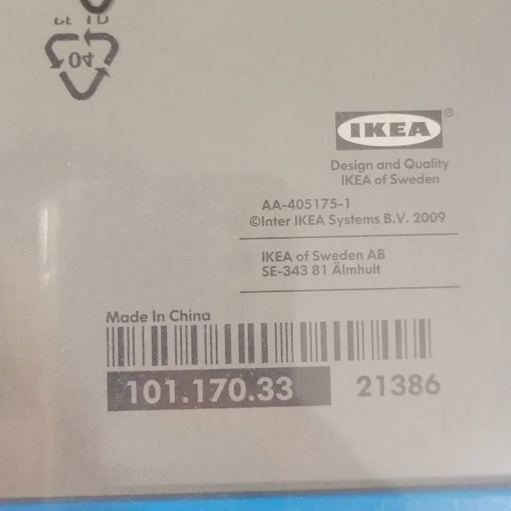 IKEA NYTTJA Picture Frame Sets 5x7 Inch‎ Red Blue Set of 4 Discontinued Sealed